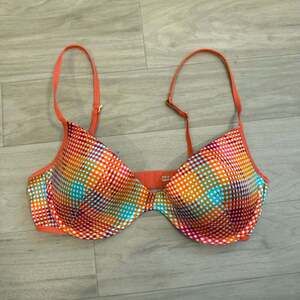 Flirtitude Multicolor Plaid Underwire T-Shirt Bra
